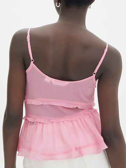 Top Fatato | Chiffon Blouse