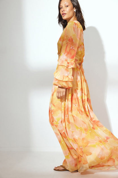 Chiffon | Maxi dress