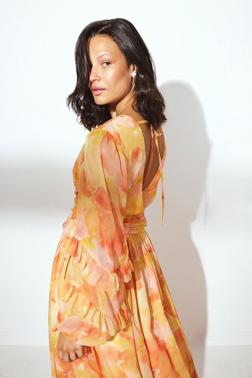 Chiffon | Maxi dress