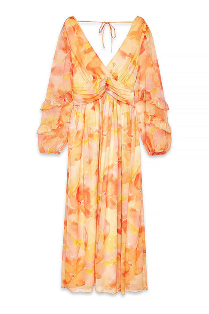 Chiffon | Maxi dress