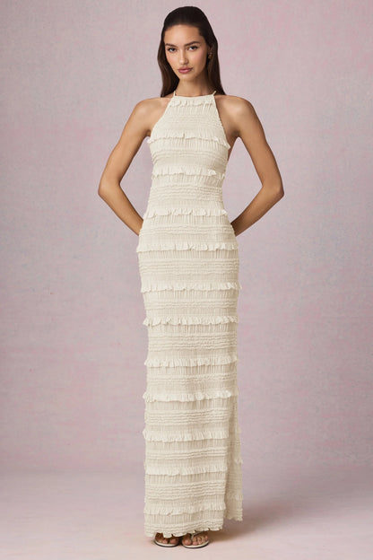 Vento | Ruffled Maxi dress