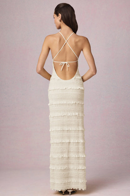 Vento | Ruffled Maxi dress
