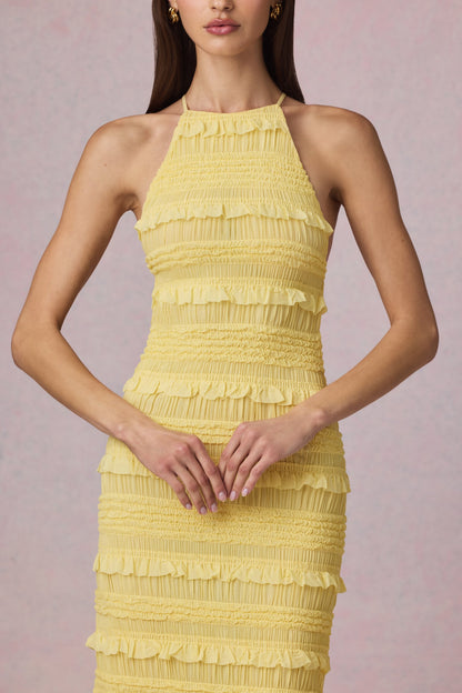 Vento | Ruffled Maxi dress