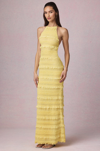 Vento | Ruffled Maxi dress