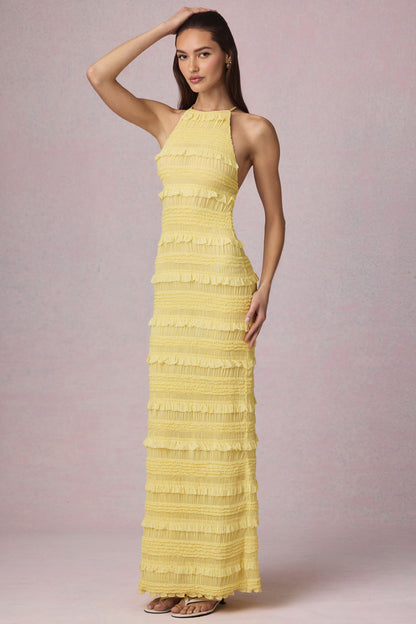 Vento | Ruffled Maxi dress