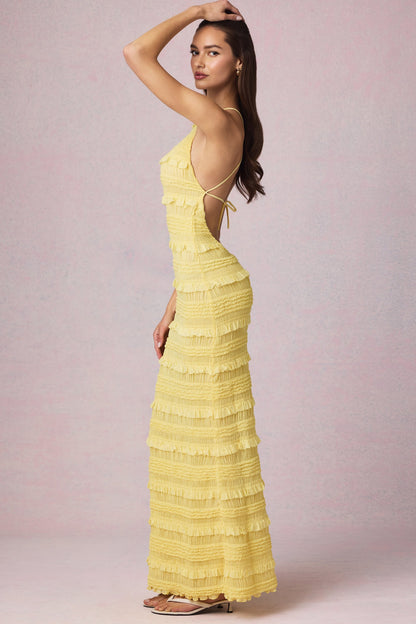 Vento | Ruffled Maxi dress