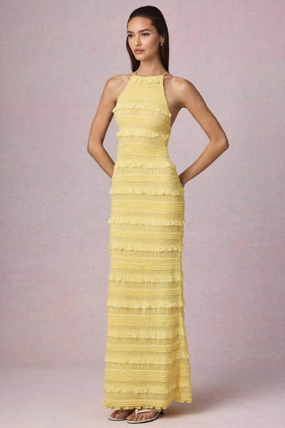 Vento | Ruffled Maxi dress