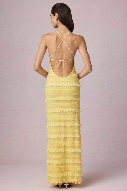 Vento | Ruffled Maxi dress
