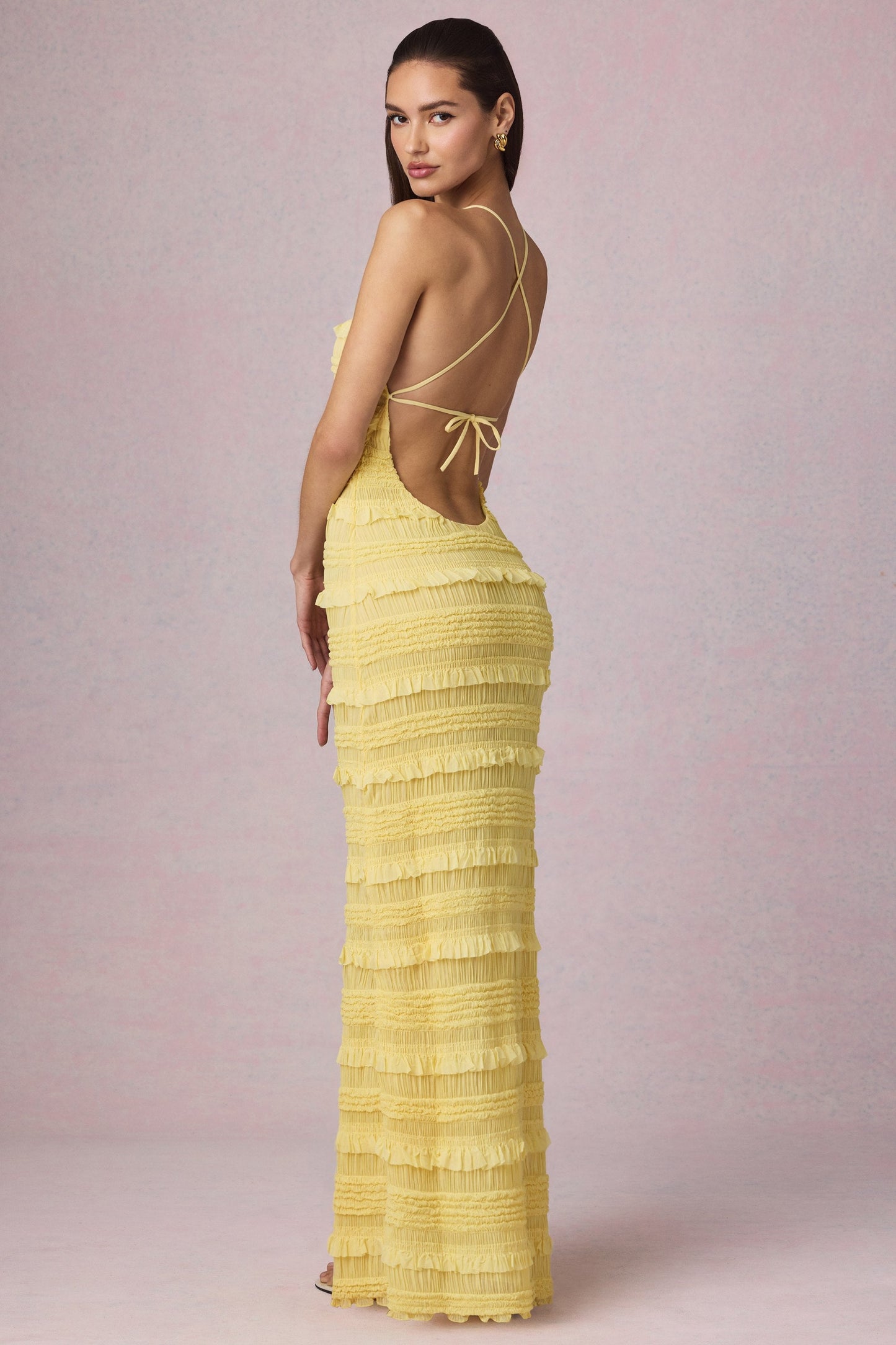 Vento | Ruffled Maxi dress