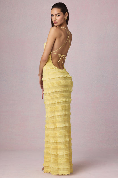 Vento | Ruffled Maxi dress